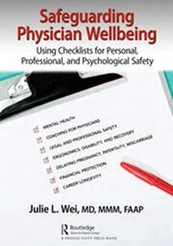 Safeguarding Physician Wellbeing book cover image.