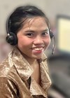 Elyssa Lapitan, a call centre employee in Manila.